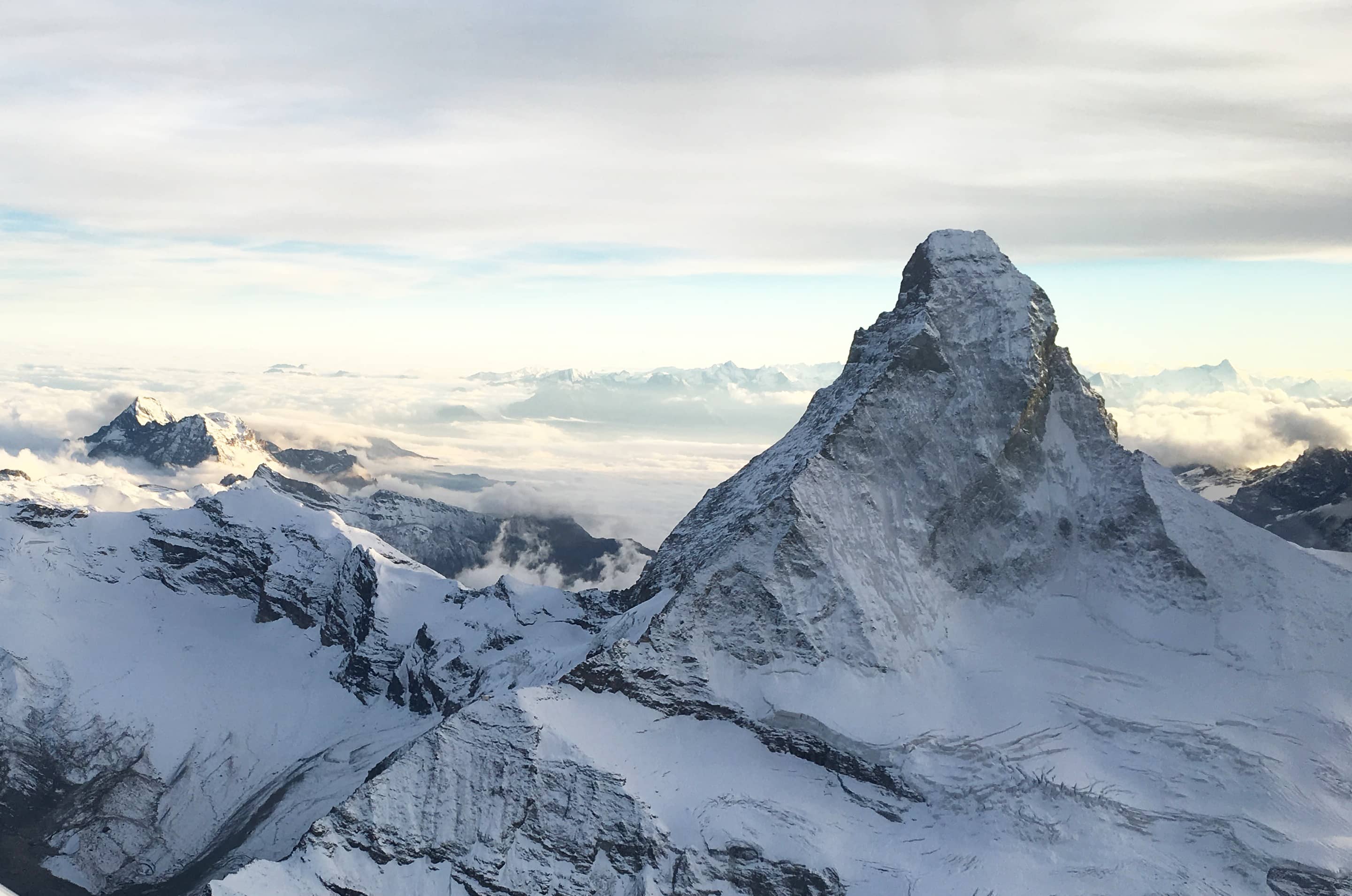 Jungfrau Region, Matterhorn and Mont Blanc Scenic Flight